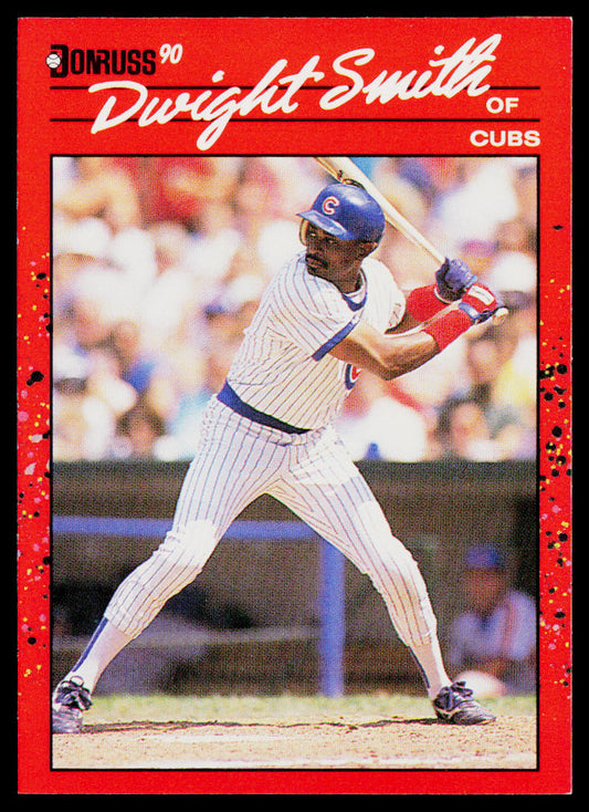 Dwight Smith 1990 Donruss #393c Chicago Cubs