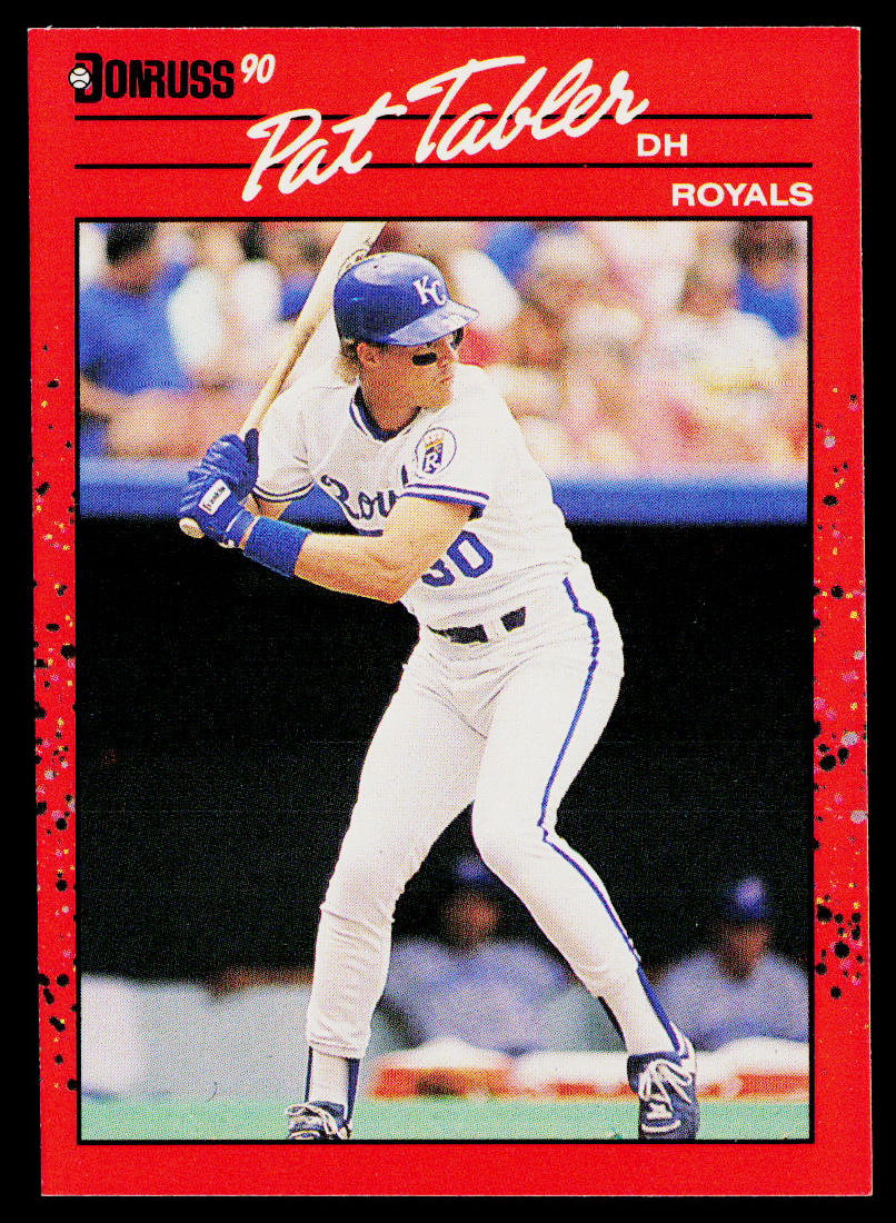 Pat Tabler 1990 Donruss #444 Kansas City Royals