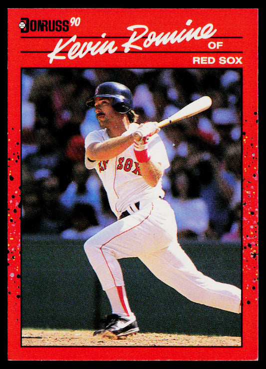 Kevin Romine 1990 Donruss #476 Boston Red Sox