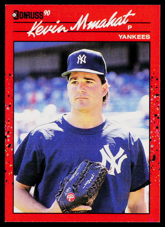 Kevin Mmahat 1990 Donruss #481 RC New York Yankees
