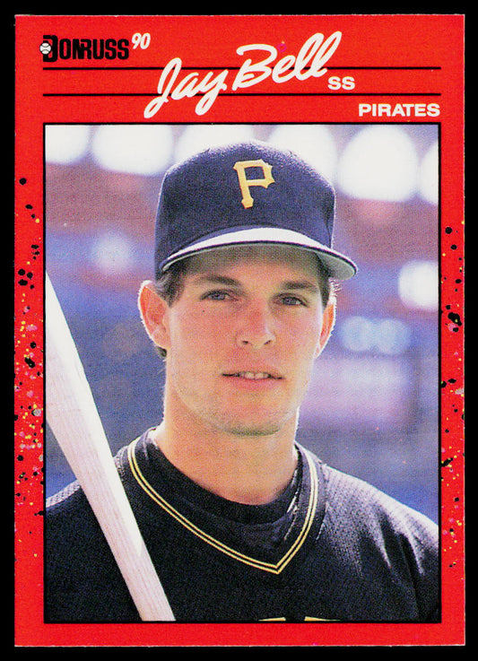 Jay Bell 1990 Donruss #488b Pittsburgh Pirates