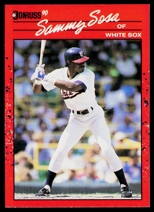 Sammy Sosa 1990 Donruss #489 RC Chicago White Sox
