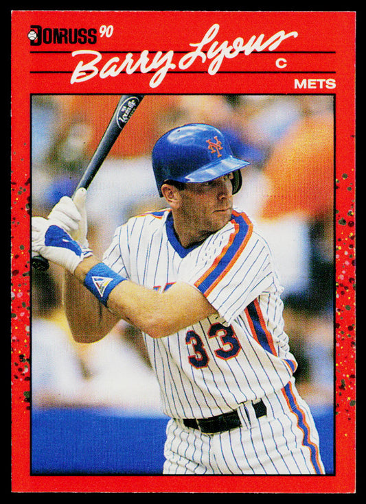 Barry Lyons 1990 Donruss #526b New York Mets