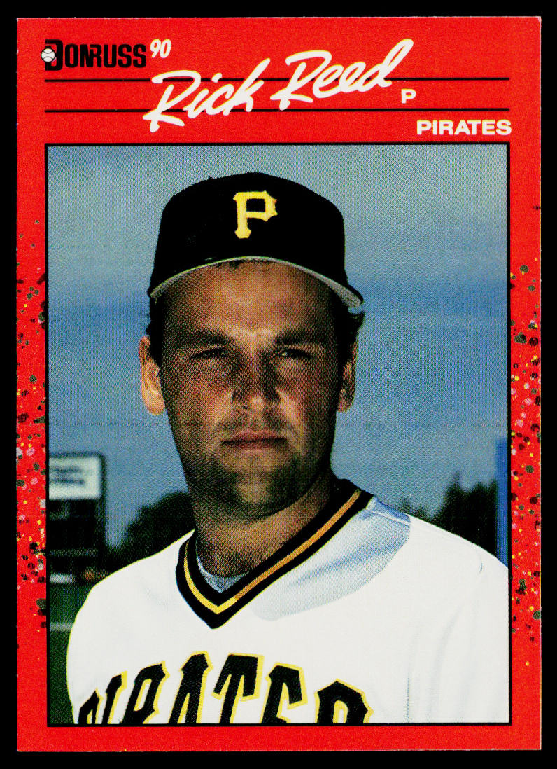Rick Reed 1990 Donruss #527b RC Pittsburgh Pirates