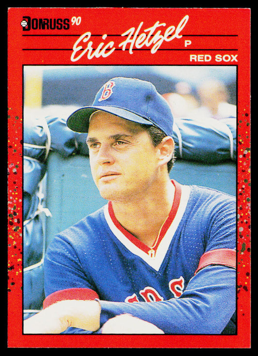 Eric Hetzel 1990 Donruss #539b Boston Red Sox