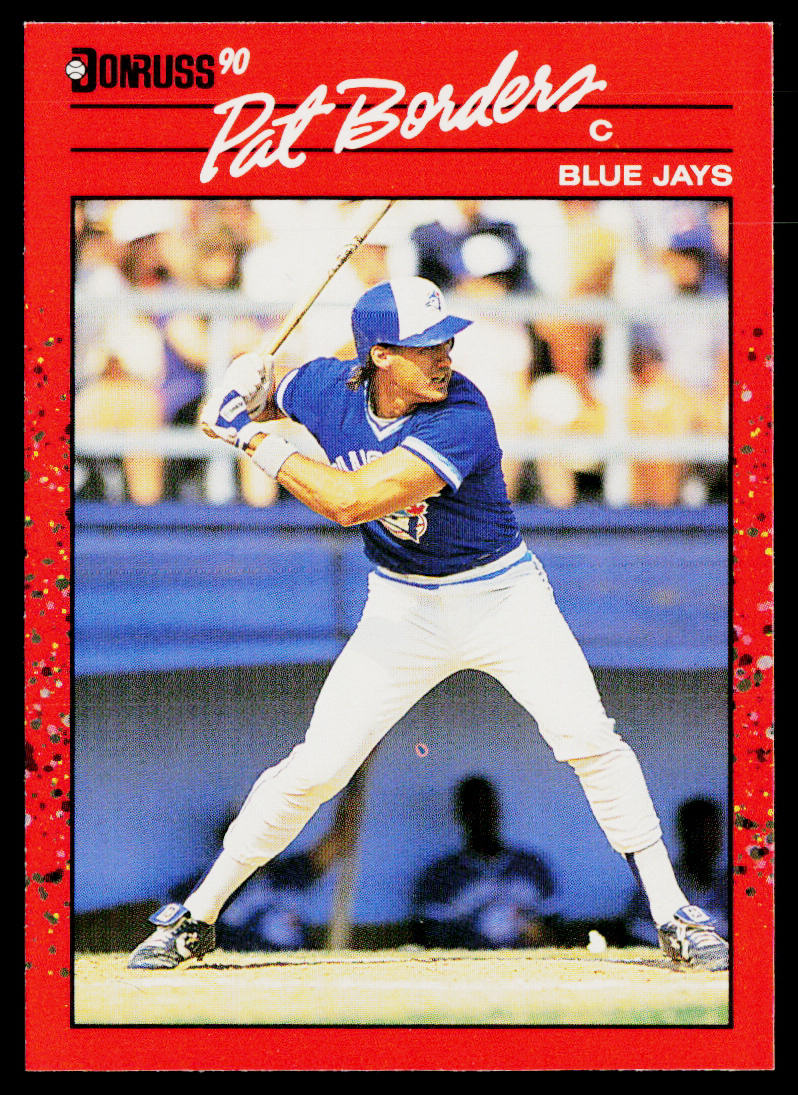 Pat Borders 1990 Donruss #560 Toronto Blue Jays