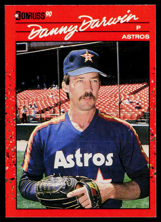 Danny Darwin 1990 Donruss #561b Houston Astros