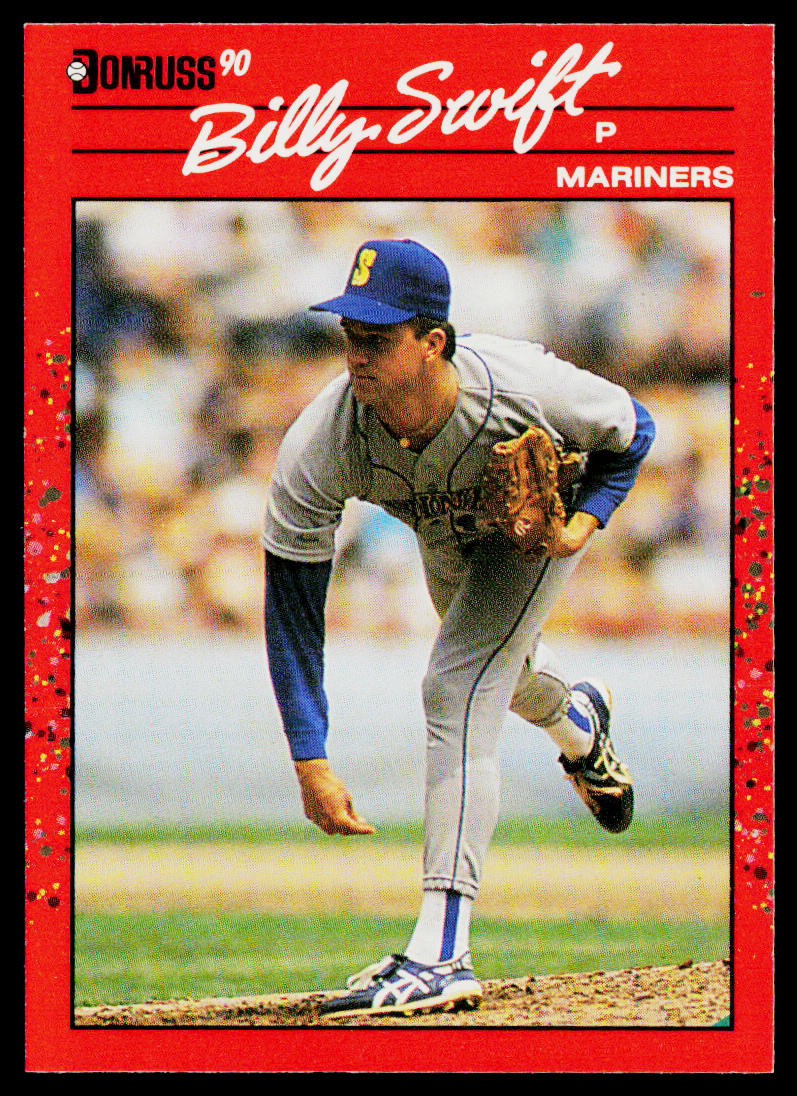 Billy Swift 1990 Donruss #566 Seattle Mariners