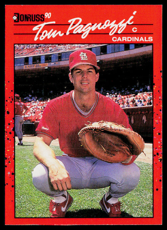 Tom Pagnozzi 1990 Donruss #591c St. Louis Cardinals