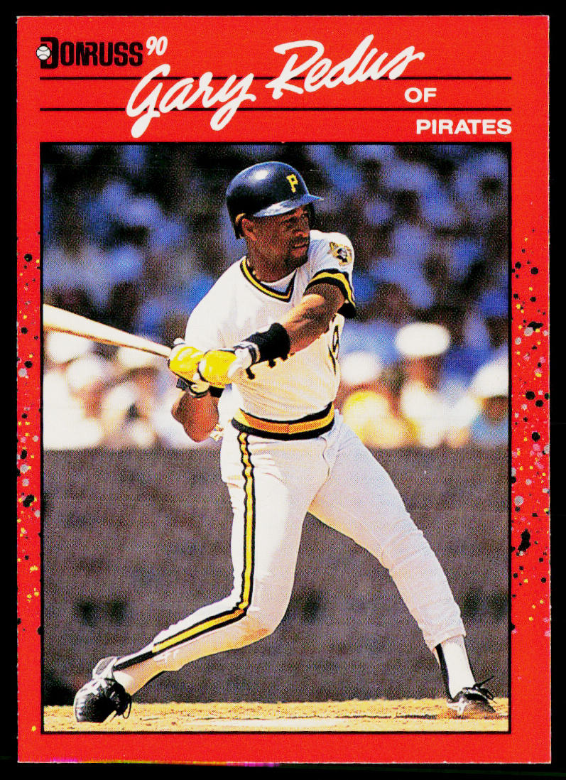 Gary Redus 1990 Donruss #597b Pittsburgh Pirates
