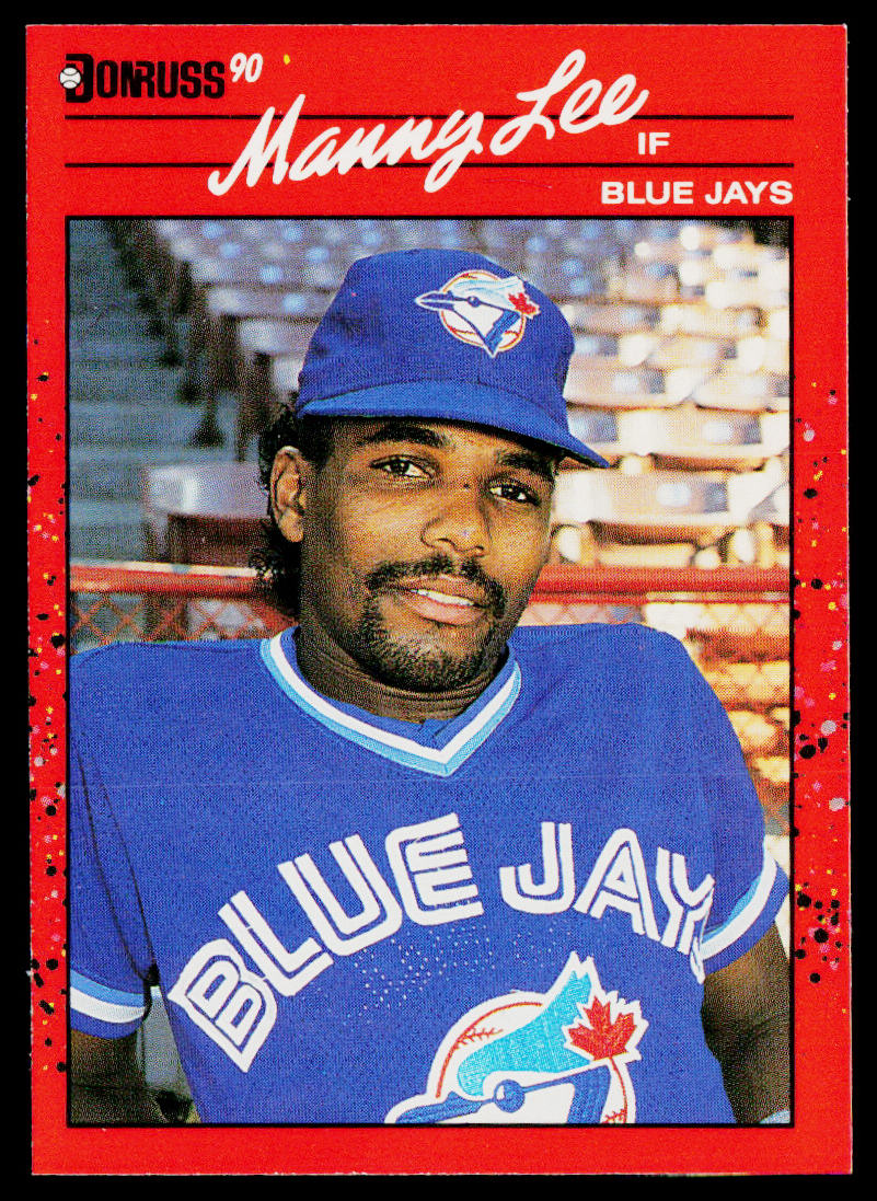 Manny Lee 1990 Donruss #620 Toronto Blue Jays