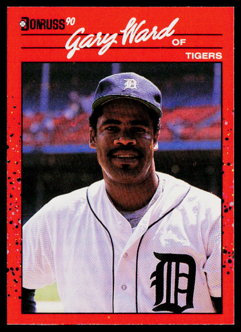 Gary Ward 1990 Donruss #621 Detroit Tigers