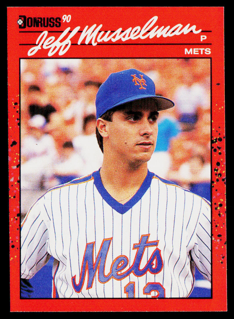 Jeff Musselman 1990 Donruss #623 New York Mets