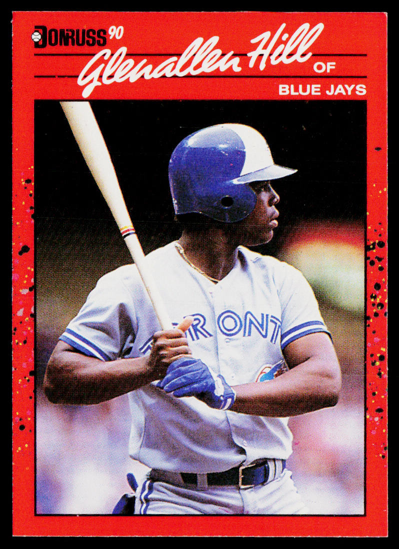Glenallen Hill 1990 Donruss #627 Toronto Blue Jays