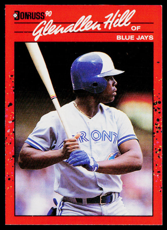 Glenallen Hill 1990 Donruss #627 Toronto Blue Jays