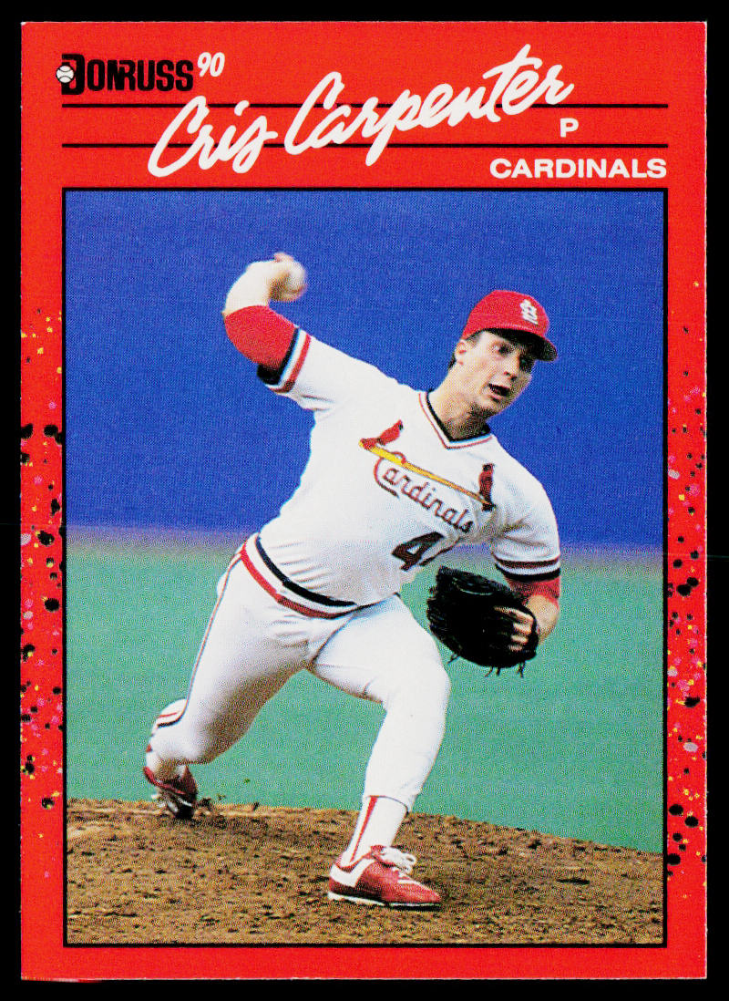 Cris Carpenter 1990 Donruss #634 St. Louis Cardinals