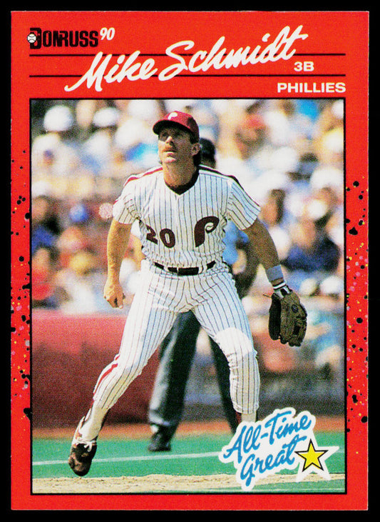 Mike Schmidt 1990 Donruss #643 Philadelphia Phillies