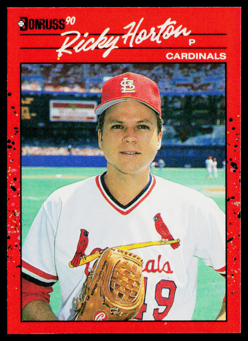 Ricky Horton 1990 Donruss #666 St. Louis Cardinals