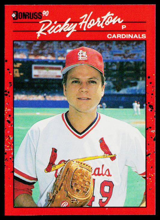 Ricky Horton 1990 Donruss #666 St. Louis Cardinals