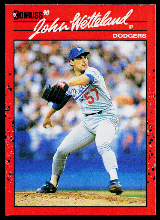 John Wetteland 1990 Donruss #671 RC Los Angeles Dodgers