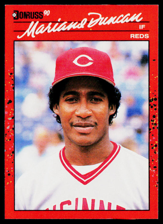 Mariano Duncan 1990 Donruss #684 Cincinnati Reds