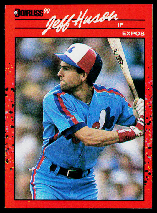 Jeff Huson 1990 Donruss #693b RC Montreal Expos