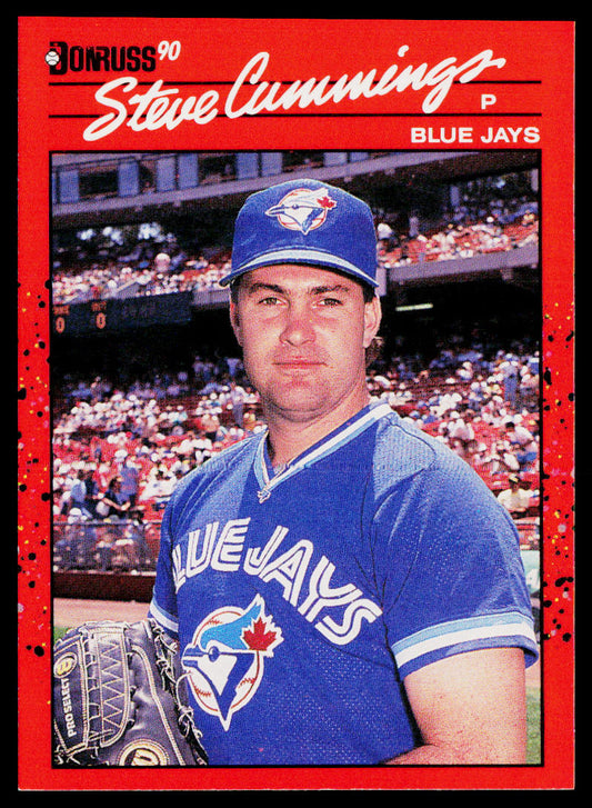Steve Cummings 1990 Donruss #698c RC Toronto Blue Jays