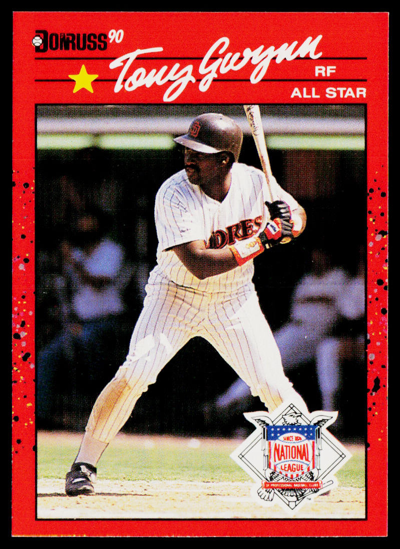 Tony Gwynn 1990 Donruss #705e San Diego Padres