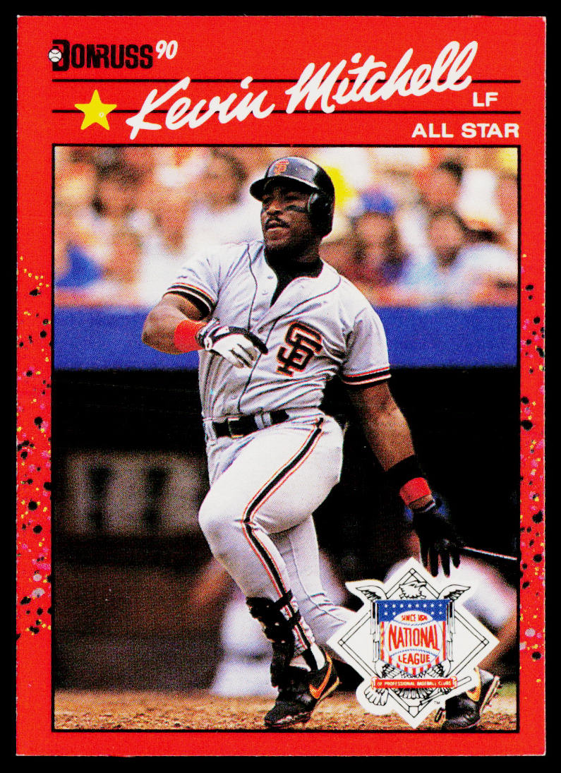 Kevin Mitchell 1990 Donruss #715e San Francisco Giants