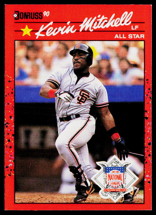 Kevin Mitchell 1990 Donruss #715e San Francisco Giants