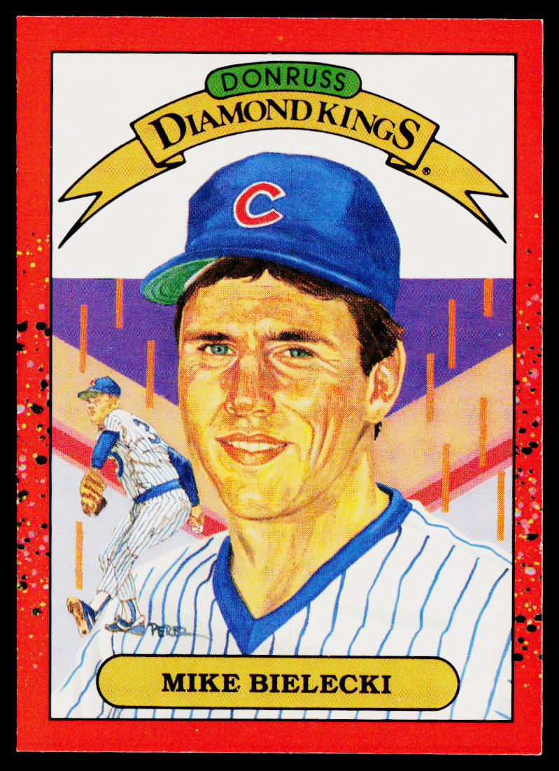 Mike Bielecki 1990 Donruss #9b Chicago Cubs