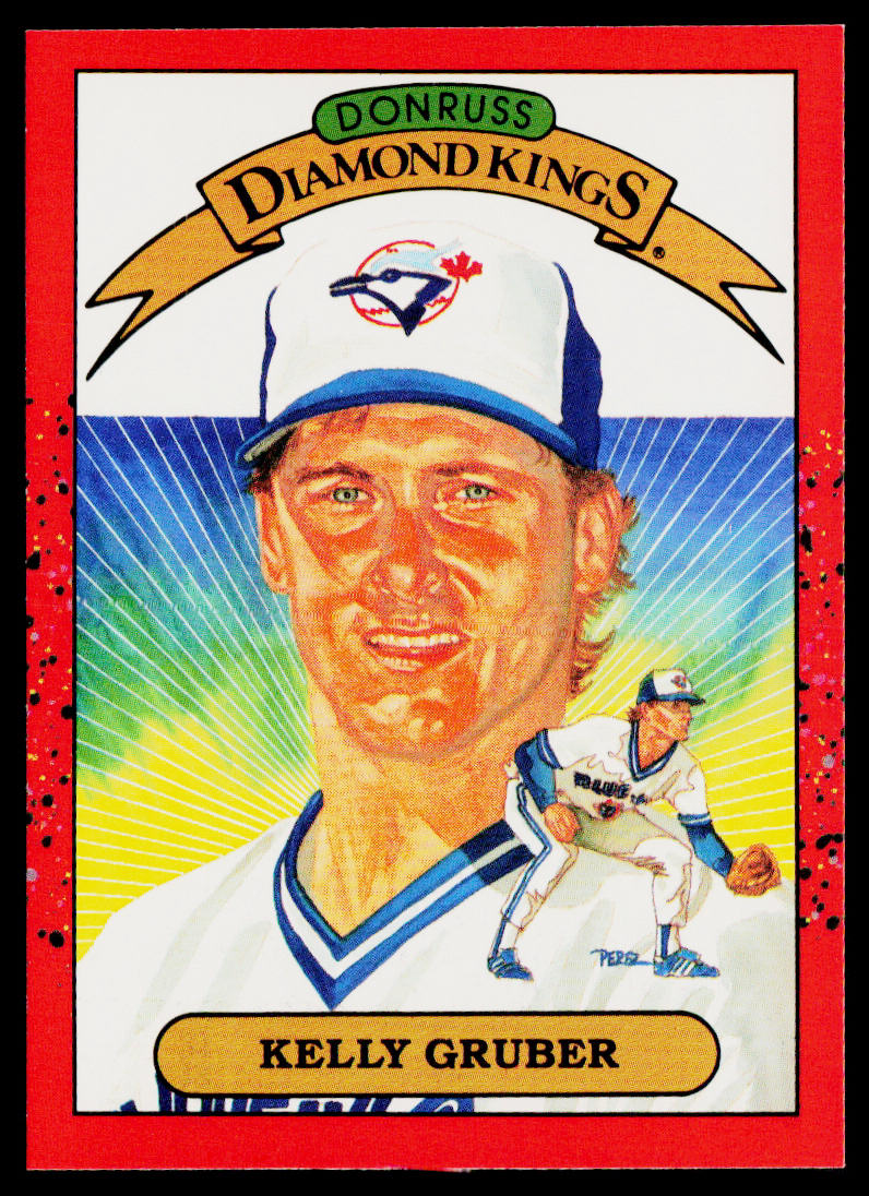 Kelly Gruber 1990 Donruss #12b Toronto Blue Jays