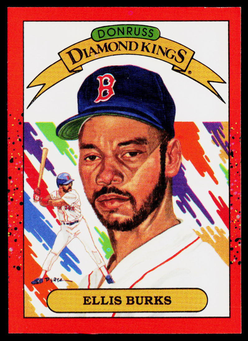 Ellis Burks 1990 Donruss #23b Boston Red Sox