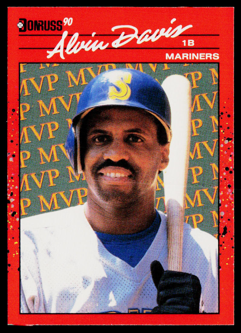 Alvin Davis 1990 Donruss Bonus MVP's #BC-9 Seattle Mariners