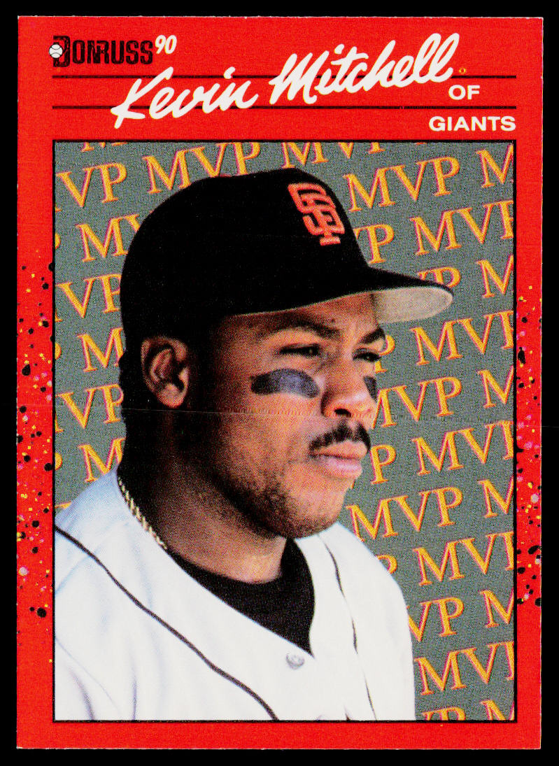 Kevin Mitchell 1990 Donruss Bonus MVP's #BC-11 San Francisco Giants