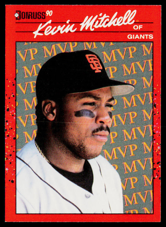 Kevin Mitchell 1990 Donruss Bonus MVP's #BC-11 San Francisco Giants