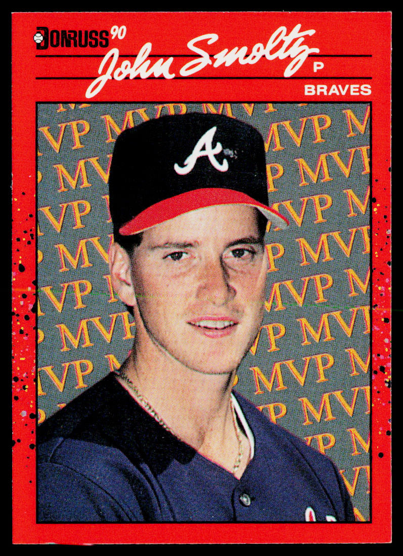 John Smoltz 1990 Donruss Bonus MVP's #BC-12 Atlanta Braves