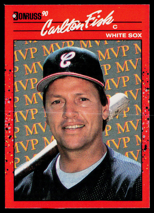 Carlton Fisk 1990 Donruss Bonus MVP's #BC-19 Chicago White Sox