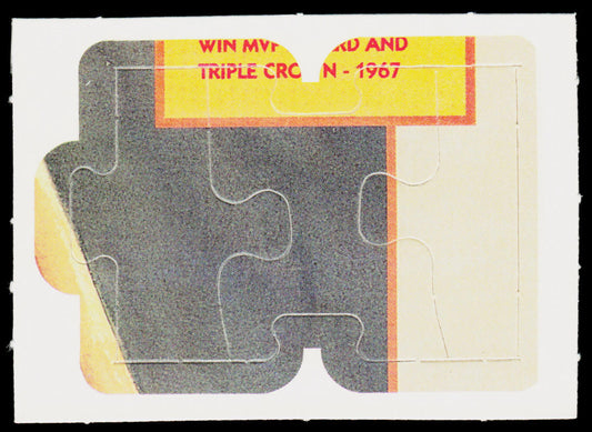 Carl Yastrzemski 1990 Donruss Carl Yastrzemski Puzzle #25-27b Boston Red Sox