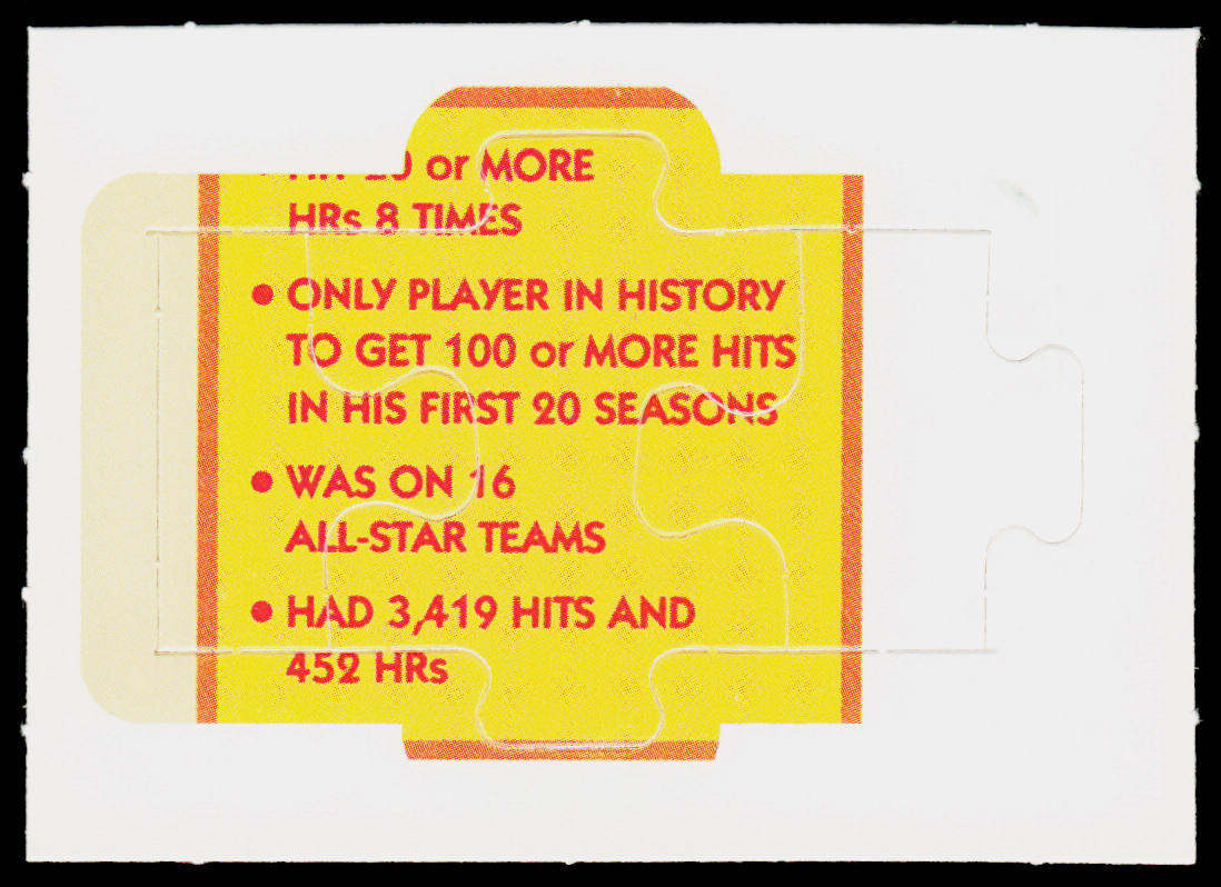Carl Yastrzemski 1990 Donruss Carl Yastrzemski Puzzle #46-48 Boston Red Sox