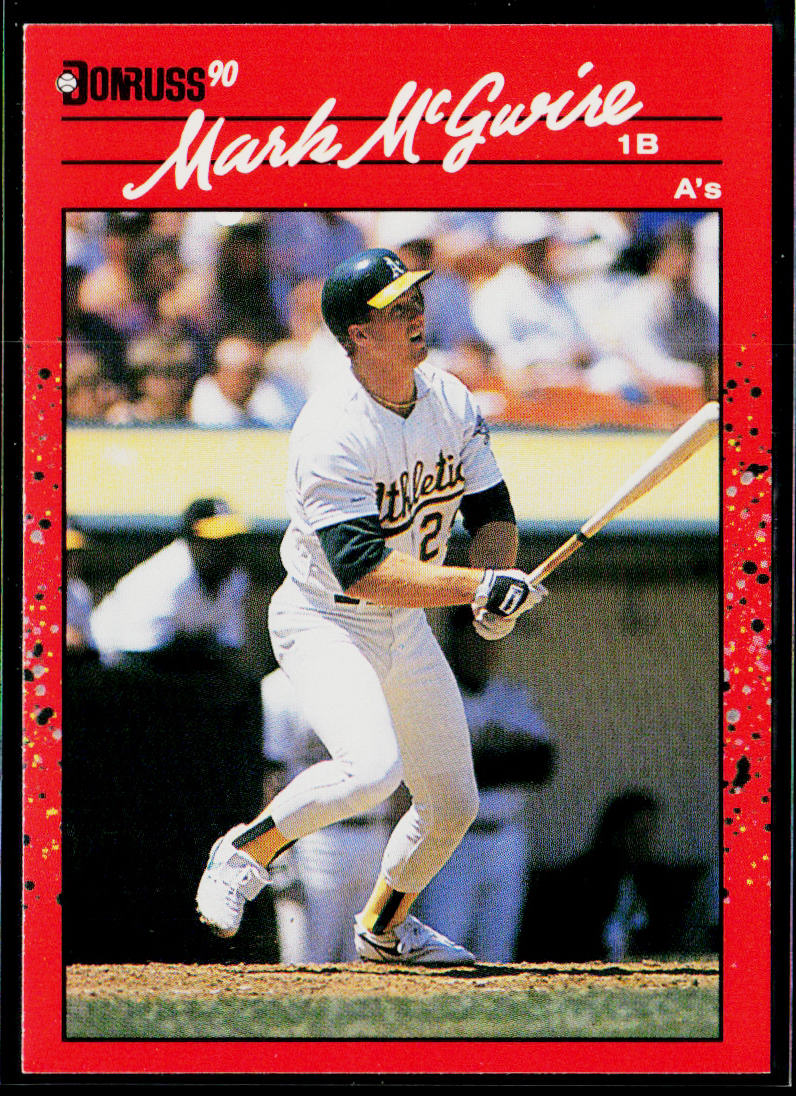 Mark McGwire 1990 Donruss #185 Oakland Athletics