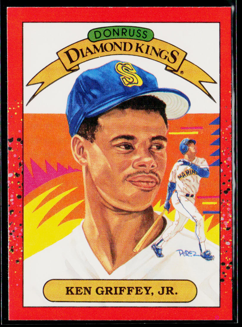 Ken Griffey Jr. 1990 Donruss #4b Seattle Mariners
