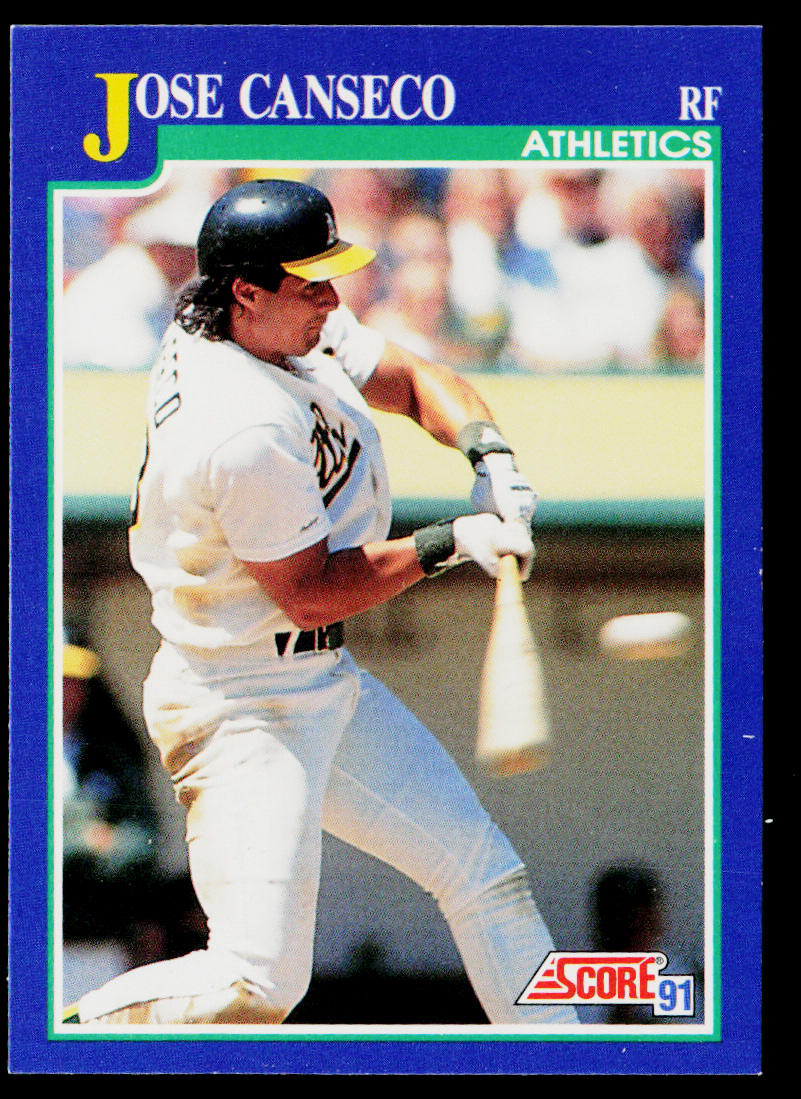 Jose Canseco 1991 Score #1 Oakland Athletics