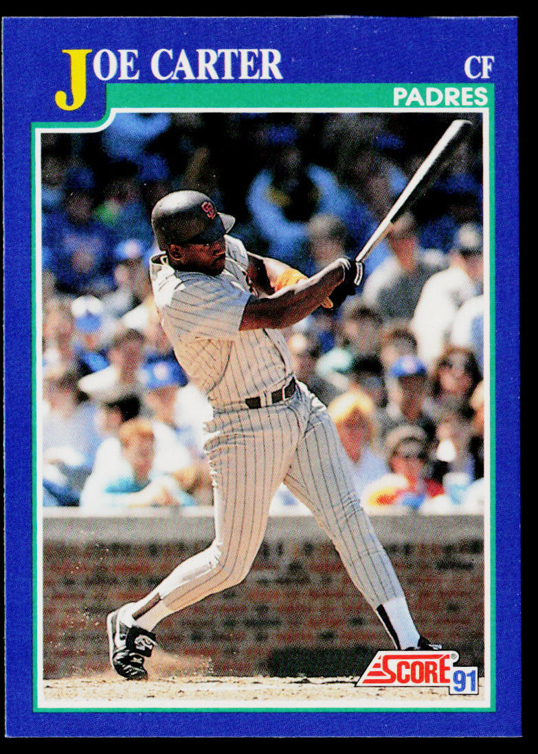 Joe Carter 1991 Score #9 San Diego Padres