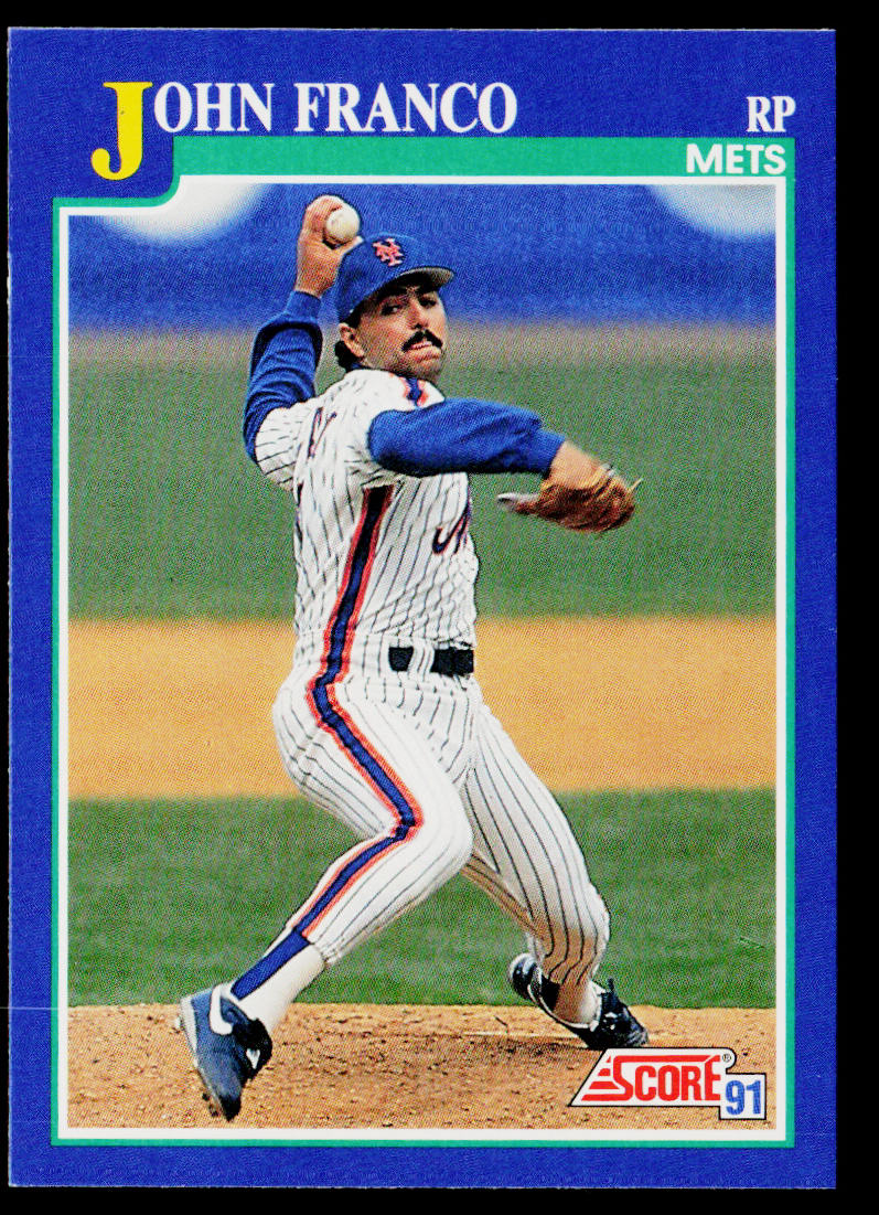 John Franco 1991 Score #14 New York Mets