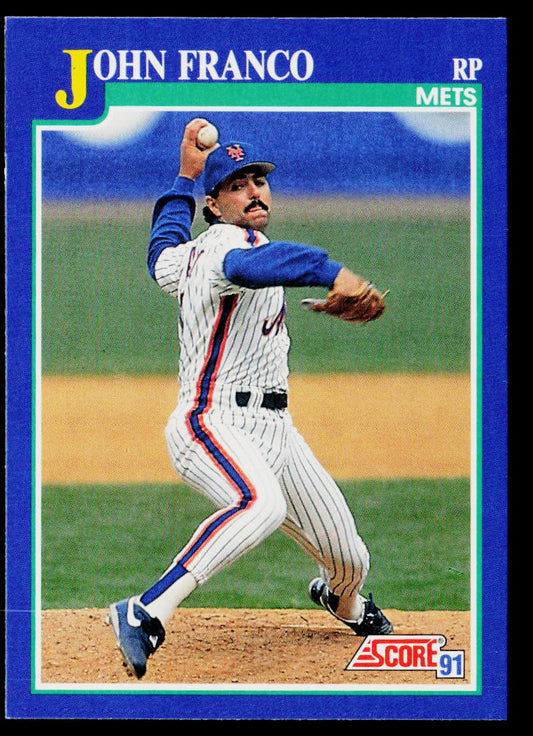 John Franco 1991 Score #14 New York Mets