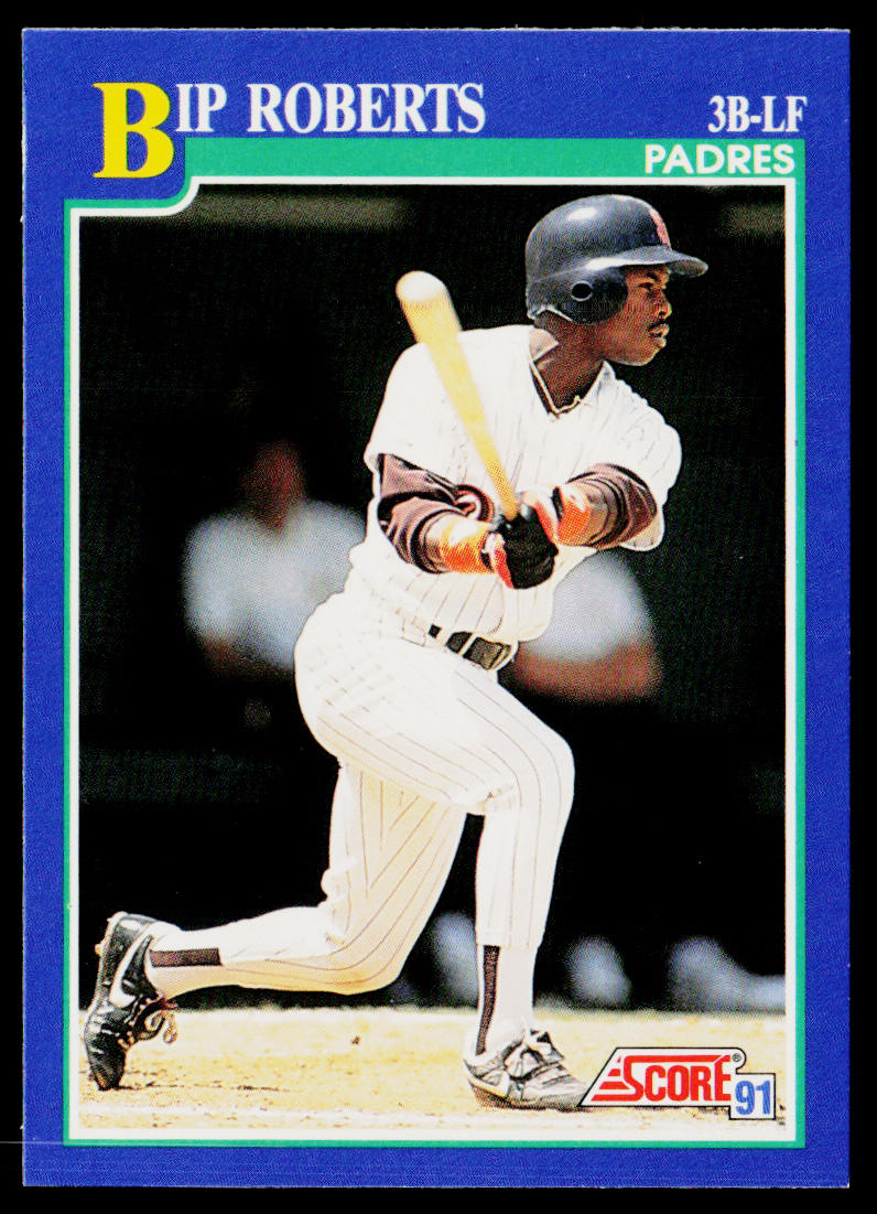 Bip Roberts 1991 Score #28 San Diego Padres