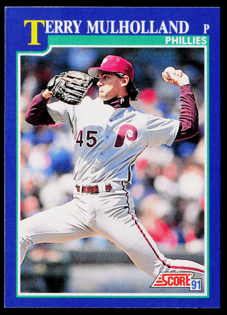 Terry Mulholland 1991 Score #33 Philadelphia Phillies