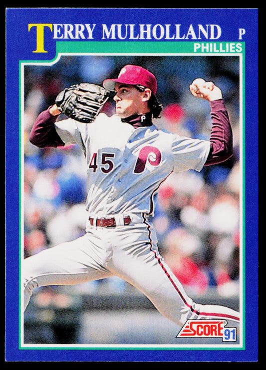 Terry Mulholland 1991 Score #33 Philadelphia Phillies