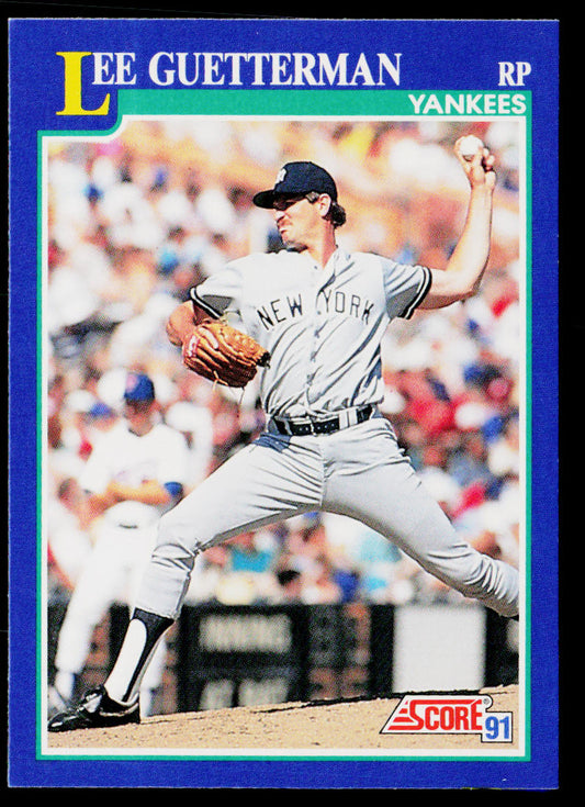 Lee Guetterman 1991 Score #34 New York Yankees